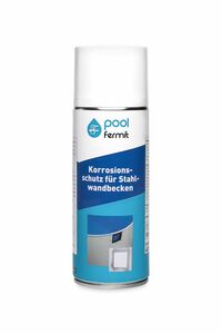 Anti-corrosion spray for pools with steel walls